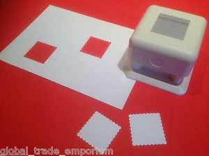 Martha Stewart SCALLOP SQUARE Punch All Over The Page PAOP - BRAND NEW! - Picture 1 of 1