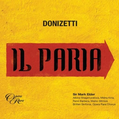Gaetano Donizetti Donizetti: Il Paria (CD) Album Digipak - Bild 1 von 1