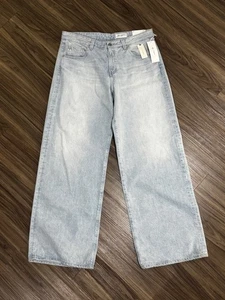 AG Adria Low-Rise Wide Leg Damen Gr. 31 Light Wash - Neu mit Etikett - Bild 1 von 6