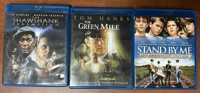 The Shawshank Redemption/Stand By Me/The Green Mile (Blu-ray) Stephen King, Used - Image 1 of 2