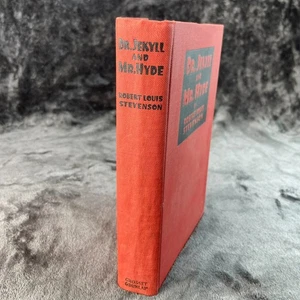 Dr Jekyll and Mr Hyde Stevenson Hardcover 1944 with Master of Ballantrae - Imagen 1 de 16