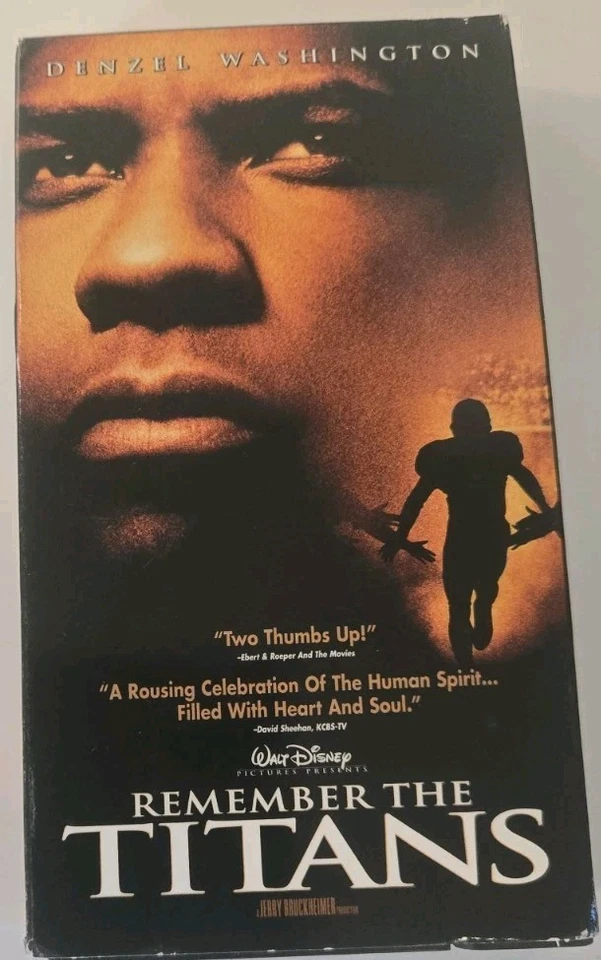 Remember the Titans (VHS, 2001) Denzel Washington  - Image 1 of 4
