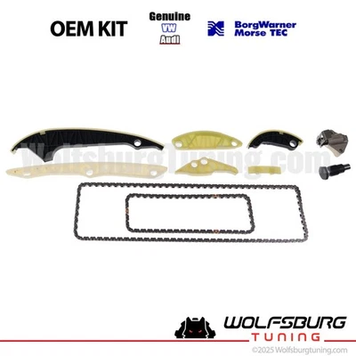 Audi A3 A4 A5 TT VW CC Eos GTI Jetta 2.0T Timing Chain Kit TSI TFSI OEM 2008 + - Image 1 of 3