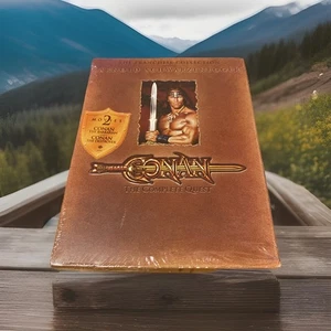 Conan Die komplette Quest DVD Franchise-Sammlung Arnold Schwarzenegger versiegelt - Bild 1 von 2