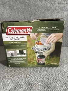 Coleman Bottle Top Propane Stove 2000010642 Portable Camping Burner w/ OG Box - Picture 1 of 6