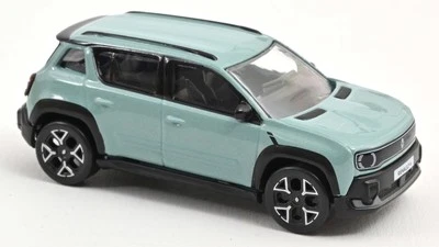 MODELLINO AUTO STATICO NOREV RENAULT 4 E-TECH ELECTRIC 2025 VERDE SCALA 1/64 - Immagine 1 di 4