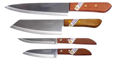 Cuchillo de cocina KIWI tailandés 4 utilitario carne chef carnicero cuchillo cortador de frutas cuchilla Foto 1 de 4