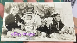 1933 NAVAJO Native American Family @ Chicago Century Progress World’s Fair RPPC - Picture 1 of 6