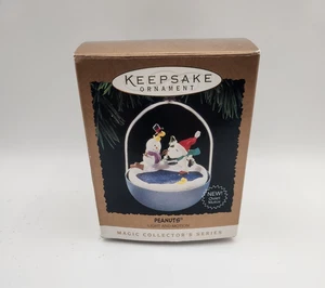 Snoop Peanuts Charlie Brown Hallmark Christmas Ornaments Magic Motion 1995 - Picture 1 of 12