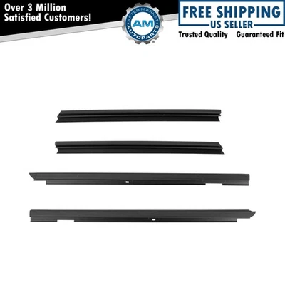 4 件套后内外皮带成型套装 LH 右侧适用于 07-18 吉普牧马人 — 第 1/4 张图片