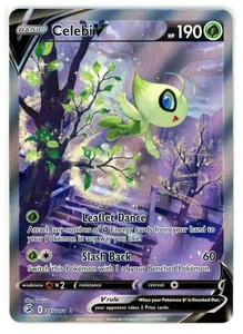 Celebi V (Alternate Full Art) 245/264 Swsh08: Fusion Strike Holo - Bild 1 von 2