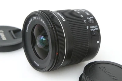 Canon EF-S 10-18mm f/4.5-5.6 IS STM Ultra Wide Angle Zoom Lens From JP [NMint]#3 - Image 1 of 4