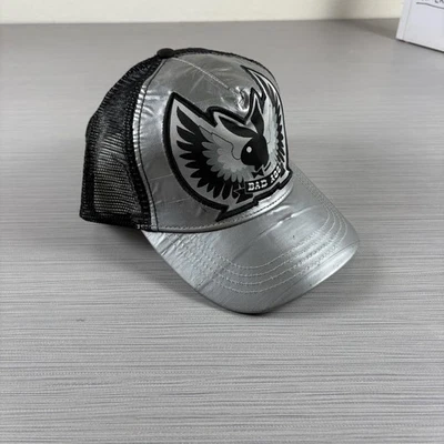 Playboy Hat Cap Snap Back Mesh Trucker Graphic One Size Mens - Image 1 of 4