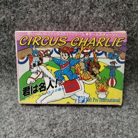 Famicom Software Model Circus Charlie Soft Pro International FIh25