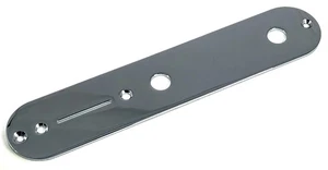 Squier Modders Chrome Control Plate for Telecaster with Screws - Picture 1 of 4