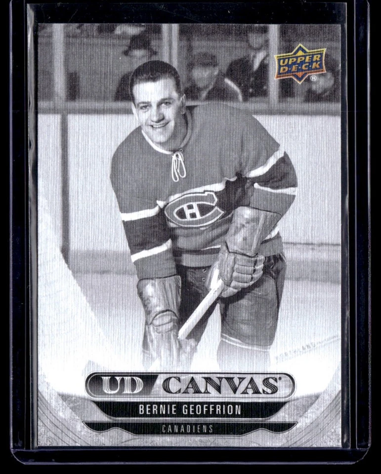 24/25 2024-25 UD HOCKEY Series 1,2 & EXTENDED - BLACK & WHITE UD Canvas *U Pick - Image 1 of 1