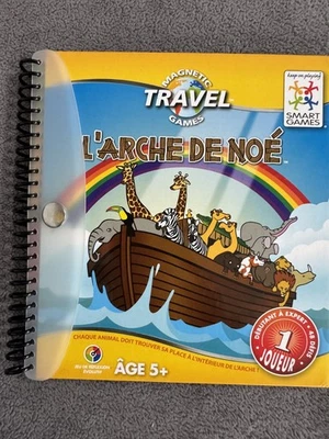 Smart Games Arca de Noé Quebra-cabeça Magnético Livro de Viagem ~ Jogo Desafiador ~ Jumbo - Imagem 1 de 2