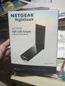 Netgear Nighthawk A7000 AC1900 Adapter Wifi USB 3.0 Dual Band - Zdjęcie 1 z 4