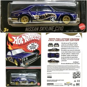 MATTEL HOT WHEELS 2022 COLLECTOR EDITION NISSAN SKYLINE C210 - FREE SHIPPING - Picture 1 of 4