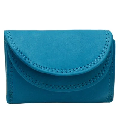 flevado Kleine handliche Party Disco Geldbörse Lifestyle RFID Schutz (türkis) - Bild 1 von 4