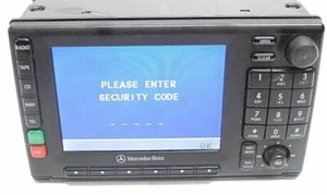Mercedes Navigation radio CODE anti theft RA 4110 AL 4210 RA4310 RA4910 MCS - Bild 1 von 3