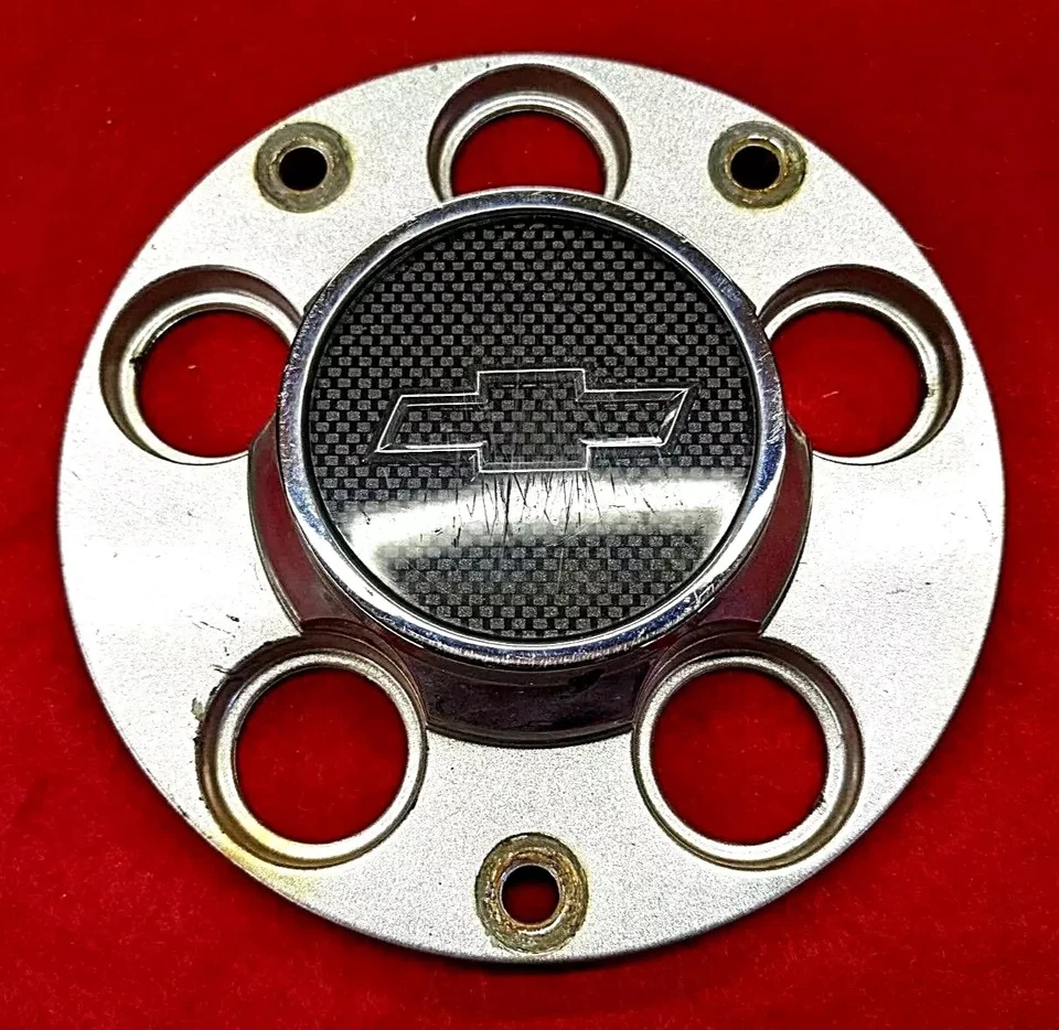 Tapa central de rueda de policía Chevy Impala 00-11 aleación de metal 09593297 OEM S71 Foto 1 de 4