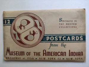 MUSEUM OF THE AMERICAN INDIAN BROADWAY NEW YORK - 12 Postkarten Ordner - Bild 1 von 5