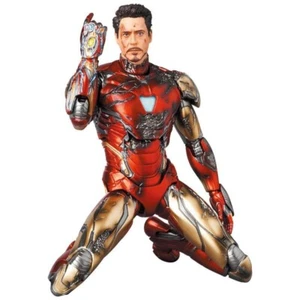 Mafex No.195 MAFEX IRON MAN MARK 85 (BATTLE DAMAGE Ver.) Medicom Toy (C1) - Picture 1 of 6