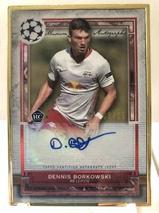 2021 Topps Gold Museum Framed Autographed Dennis Borkowski #'d/25 - Picture 1 of 3