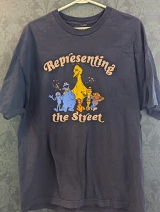 Humorous Navy Representing The Street Tshirt XL - Picture 1 of 6