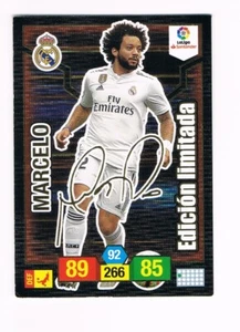 PANINI CARD ADRENALYN XL 2018-19 EDICION LIMITADA FIRMADA MARCELO REAL MADRID - Imagen 1 de 3