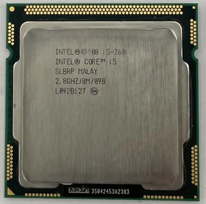 Intel Core i5-760 Desktop CPU Processor- SLBRP - Picture 1 of 2