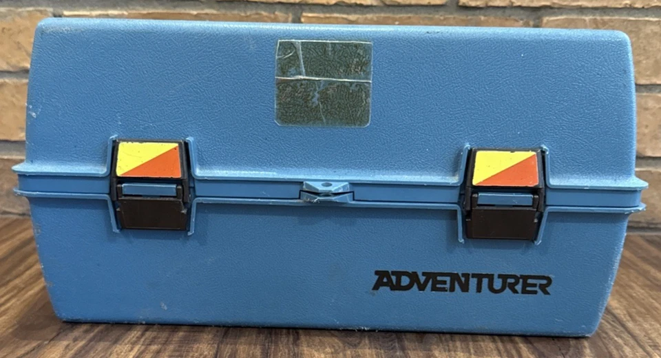 Caja de aparejos de pesca vintage Flambeau 1822 Adventurer 3 bandejas - doble cierre - muy buen estado Foto 1 de 4