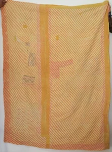 Famosos edredones Kantha vintage indios, mantas de ropa de cama tradicionales bohemias - Imagen 1 de 3