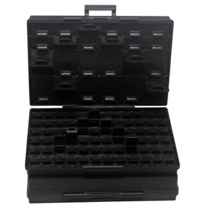 2 Aidetek BOXALL96AS 96 lids anti-static SMD SMT IC diode organizer transistor - Foto 1 di 6