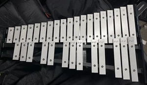Ludwig Xylophone Bell Kit with Snare Drum Practice Pad Stand Case and Mallets - Picture 1 of 19