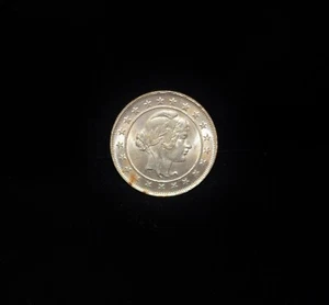 1924 Brazil 2000 Reis .1286 ASW KM 526 #CR10060 - Picture 1 of 2
