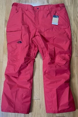 Pantalones rojos aislados para nieve/esquí The North Face Freedom, para mujer Plus 3X/regular - nuevos con etiquetas Foto 1 de 4