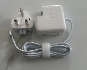 Apple Macbook Air 11" 13" 2012-2017 A1436 A1466 45W Adaptador de CA Cargador Punta en T Reino Unido - Imagen 1 de 3