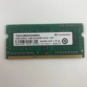 4GB DDR3 Laptop RAM Memory 1600MHz SO-DIMM - Transcend - Picture 1 of 1