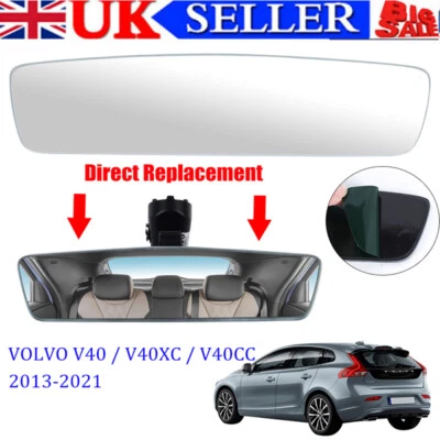 GENUINE VOLVO V40/V40XC/V40CC 2013-2021 INTERIOR REAR VIEW MIRROR 31468057 - Image 1 of 4