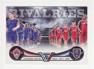 2013 Topps MLS Rivalries #CR Colorado Rapids/Real Salt Lake - Flat S/H - Picture 1 of 1