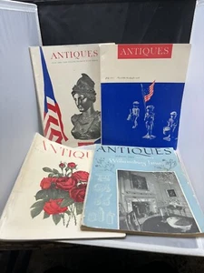 Antiques Magazine Lot Of 4 1953-69 - Black & White & Color Prints - BC - Picture 1 of 24