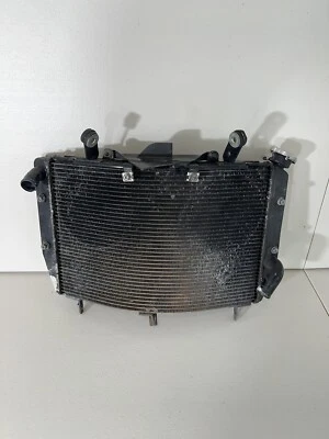 06 07 2006 2007 Yamaha YZF R6 R6R motor radiador enfriador de refrigeración fabricante de equipos originales Foto 1 de 4