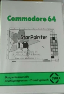 Commodore 64 StarPainter (malprogramación) (C64, disco, manual, caja) 100% bien - Imagen 1 de 4