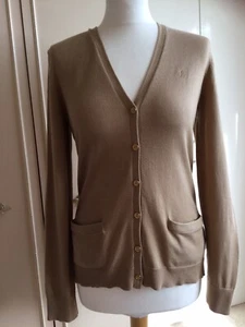 Ralph Lauren Size Medium 12-14 Cardigan Caramel Colour Excellent Condition - Picture 1 of 7