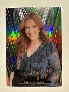 2024 Leaf Metal Women of Sport Sportscaster Rachel Nichols Rainbow 2/5 - Bild 1 von 7