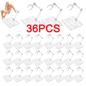 36Pcs Adjustable Action Figure Display Holder Base Doll Model Stand For HG144 US - Picture 1 of 10