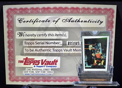 Batman Topps Prueba de Bóveda 1966 1/1 Batman's Butler #1 Acertijo Certificado de Autenticidad RC - Garno PSA Foto 1 de 4