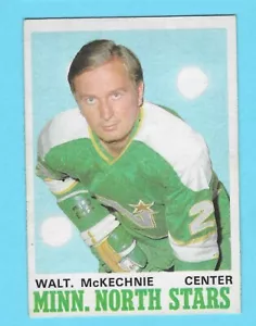 1970-71 OPC 172 Walt McKechnie Minnesota North Stars! ROOKIE! EXMT! *SET BREAK* - Picture 1 of 2